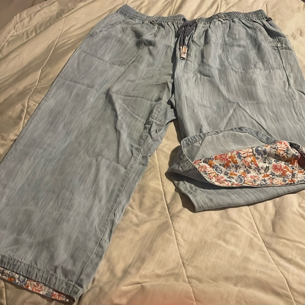 Matilda Jane Cropped Pants Size XL